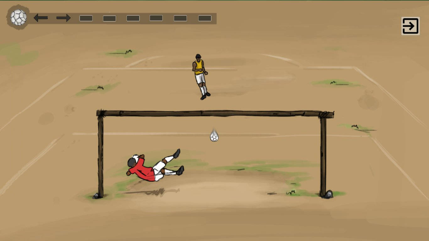 Imagem do jogo do goleiro